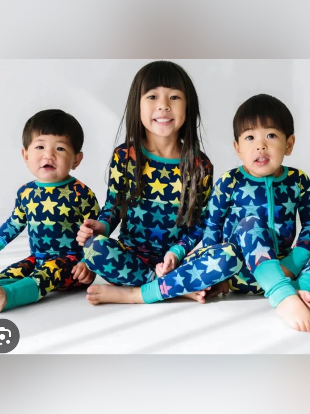 little sleepies shades of stars two piece 4t NWT